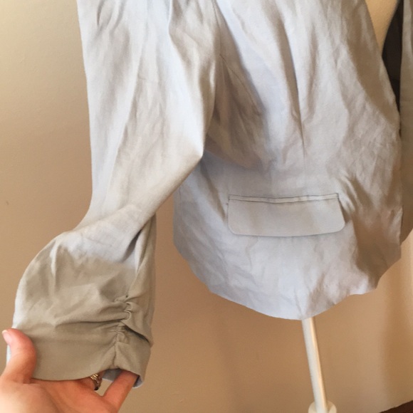 Alfani Grey Linen blazer - Picture 2 of 3